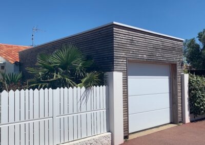 pose d'un garage à talmont saint hilaire